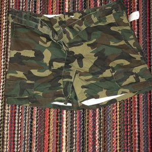 Camo shorts